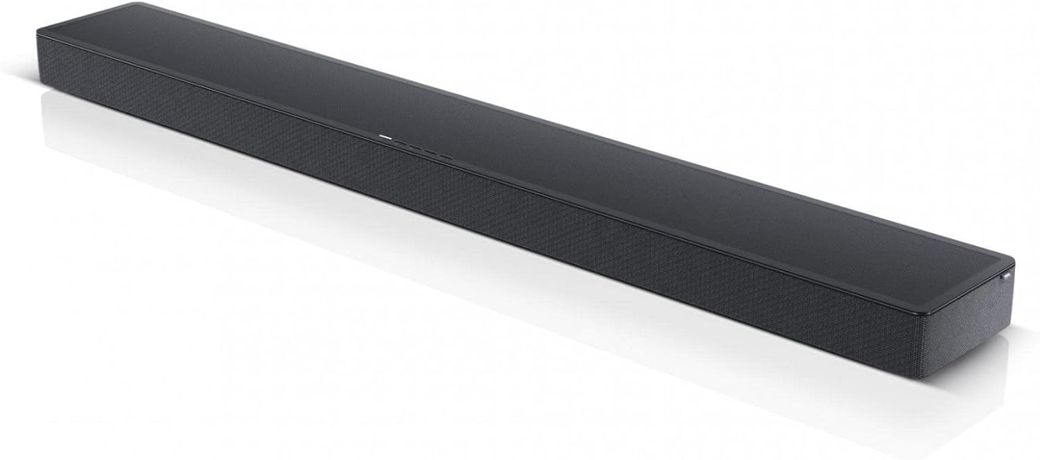 LOEWE Klang bar5 Mr & sub5 Gris Basalte, Barre de Son avec subwoofer Set, Home cinéma, WLAN, Bluetooth, Son 3D, Dolby Atmos, HDMI, 800 Watts