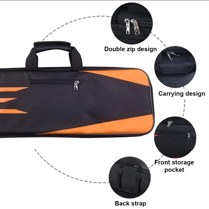 DSLEAF Custodia morbida per fucile da 91 cm, zaino tattico per fucile e borsa imbottita per fucile perfetta per caccia e tiro