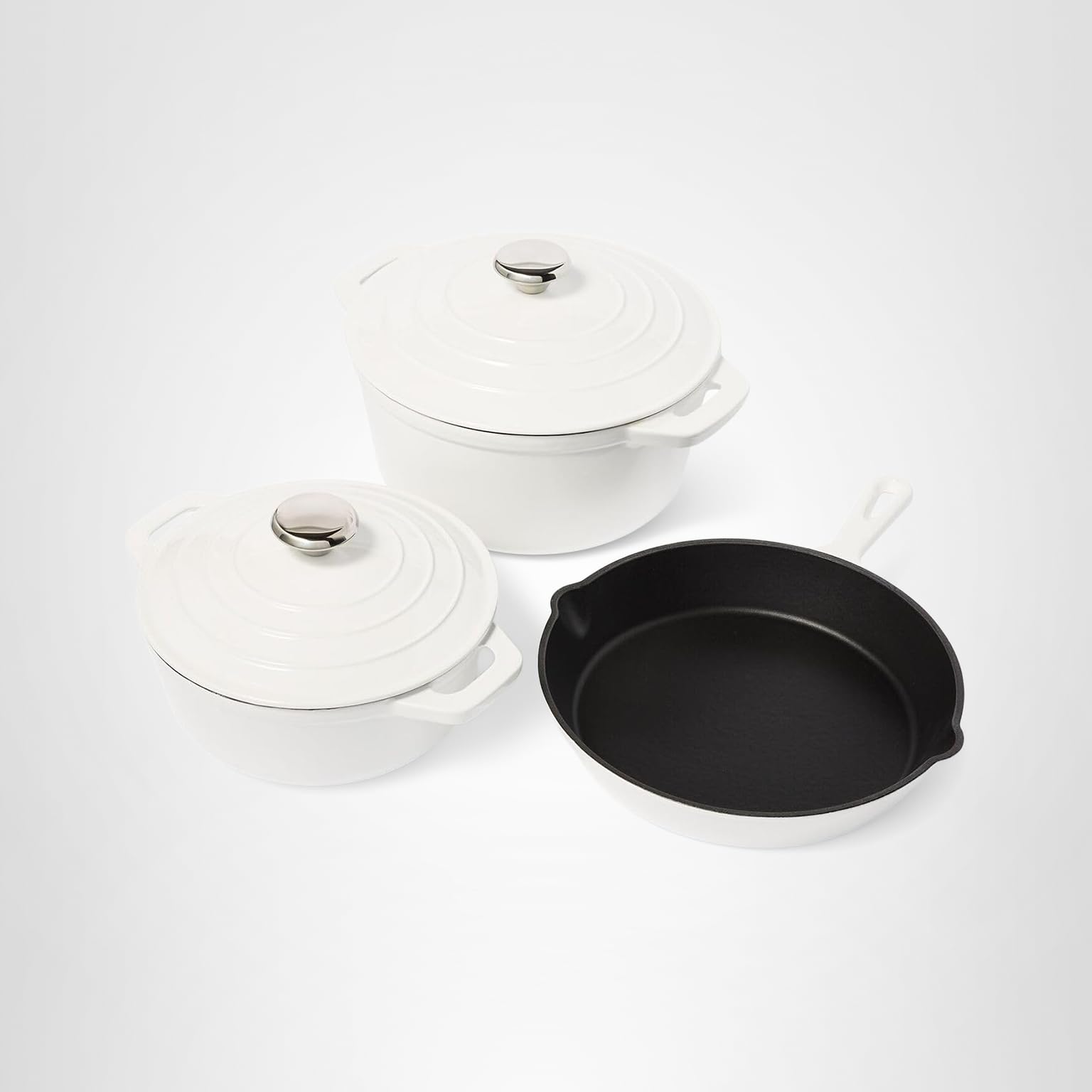 Amazon.com: Sur La Table Enameled Cast Iron Cookware Set