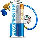 FrostMEISTER 2in1 – Auto-Klimaanlagen-Nachfüllset 400 ml inkl. Manometer-Schlauch für R134a (1995–2016) – Schnelle, Einfache & Sichere Anwendung