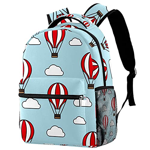 Sac à dos voyage loisirs bleu pour filles garçons porte-bouteille