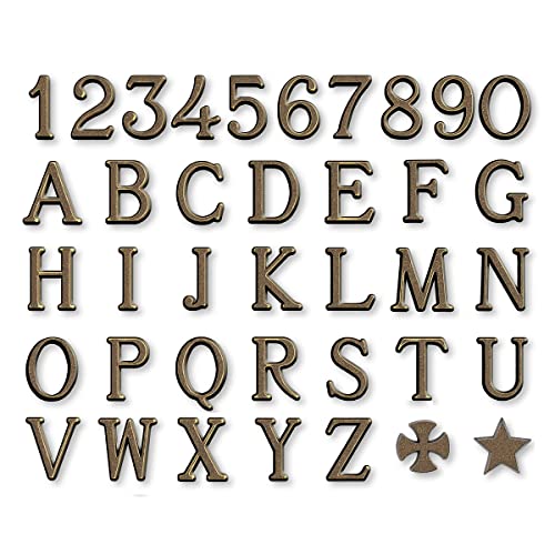 REAL VOTIVA FONDERIE d'ARTE Lettere e Numeri in