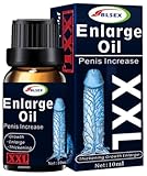 Men's Herbal Enlarge Massage Oil - Natural Formula for Wellness, Enlargement 10ml | 0.34 fl.oz | Pack of 1