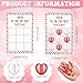 Seenelling 30 Sets Valentines Day Gifts Tic Tac Toe Strategic Board Game Valentines Day Party Favors Classroom Exchange Prizes for Kids Appreciation Gifts for Employees Coworkers Friends