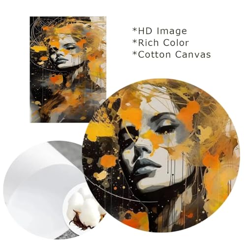 Décoration murale de chambre à coucher affiche toile premium 30x45cm - 5