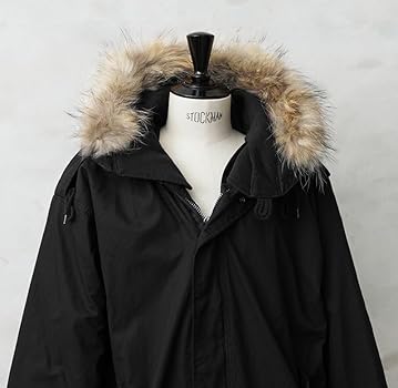 Amazon | [WAIPER] M-51パーカ / モッズコート用フード リアルファー