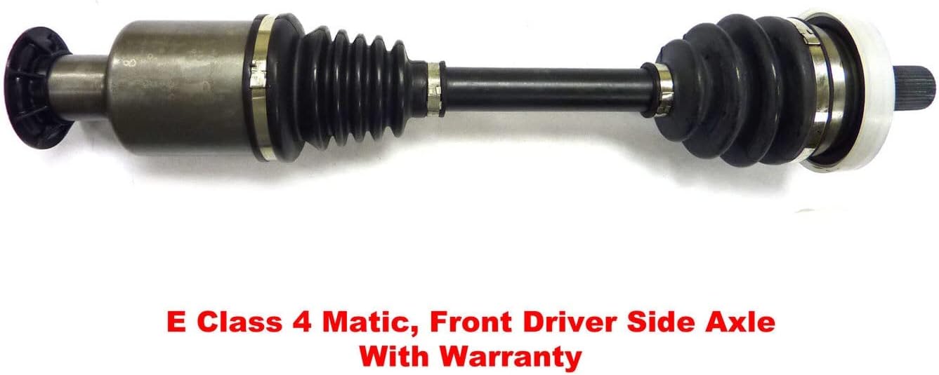 DTA ME24112412A Front CV Axle Assembly Pair Left Right (2) Compatible With Mercedes Benz E280, E300, E320, E350, E500, E550, 4Matic, OEM Replacement