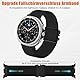 Geflochtenes Armbänder Kompatibel mit Samsung Galaxy Watch 8 Armband 40mm 44mm/8 Classic 46mm (2025), Fallschirmverschluss Elastisches Nylon Sport Band Strap für Galaxy Watch8 /8 Classic Herren Damen