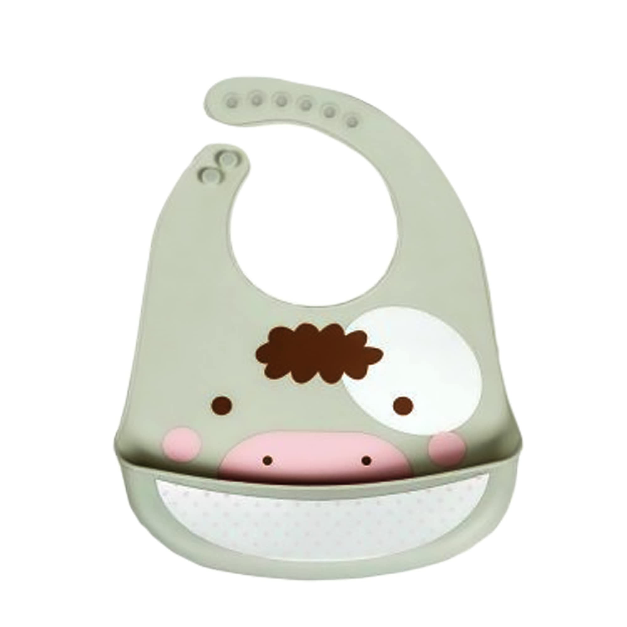 MY NEWBORN by 10CLUB Baby Silicon Bib (Whitish Grey-1 Pc) | Feeding Infants and Toddlers | 6-36 Months | Waterproof, Spill Resistant Bibs (B0BSNJ59SV) Amazon Price History, Amazon Price Tracker