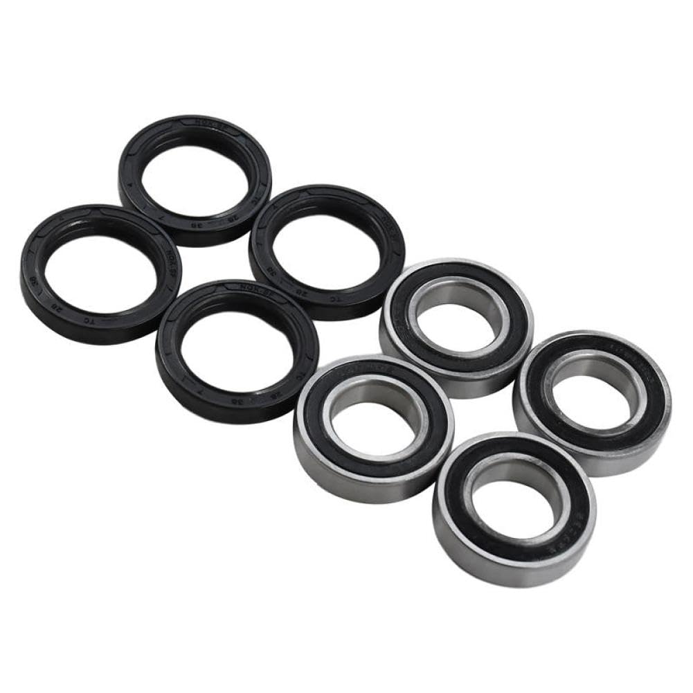 Wheel Bearing Seal Kit 25-1092 25-1252 Compatible with Automotive Motorcycle Parts YZ125 YZ125X YZ250 YZ250F YZ400F YZ450 YZ426F WR250F