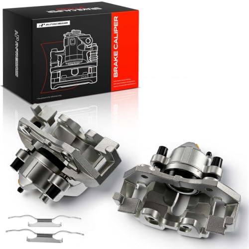 A-Premium Front Left and Right Side Disc Brake Caliper with Bracket