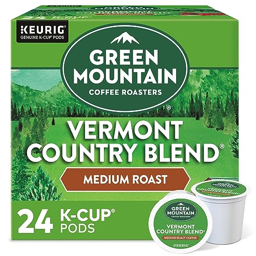 Green Mountain Coffee, Vermont Country Blend, K-Cup Portion Pack for Keurig Brewers 24-Count...