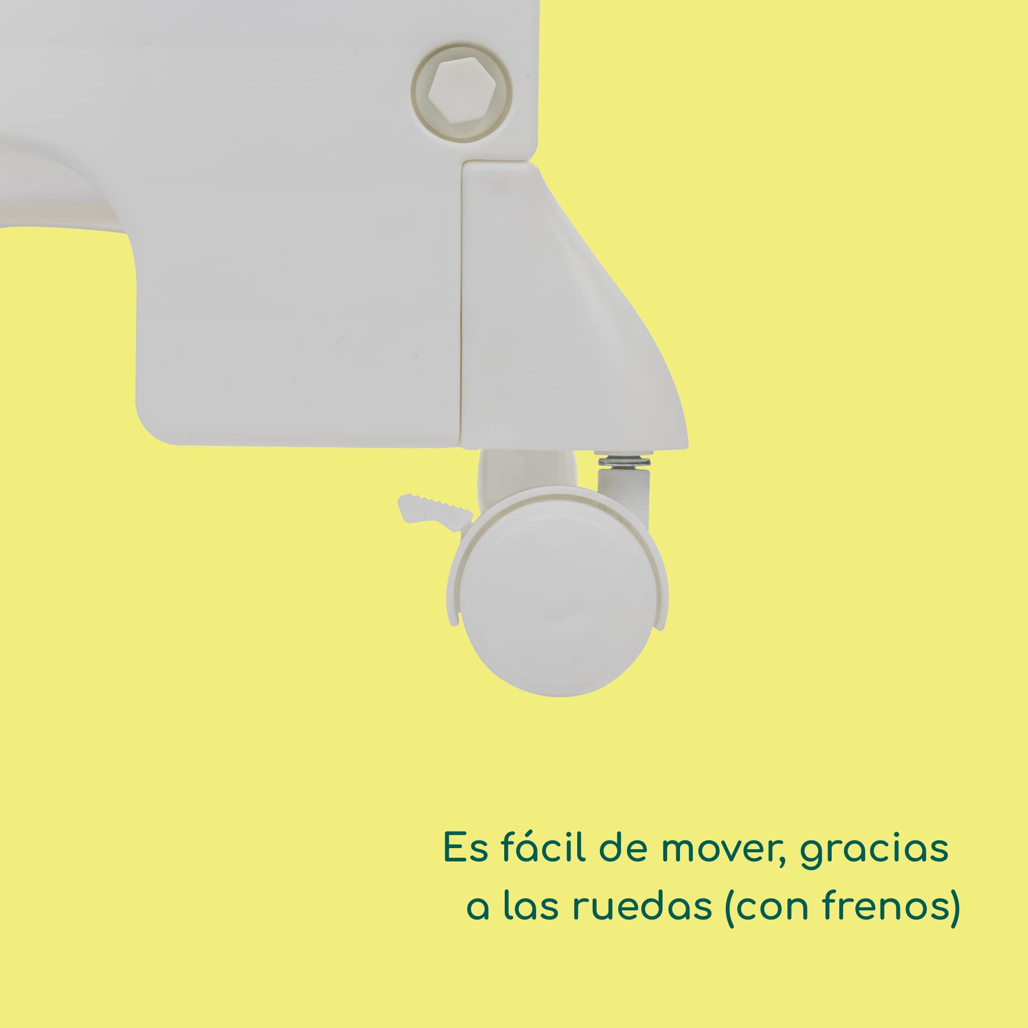 Bebeconfort Dolphy, Bañera Cambiador Bebé 2 en 1, 0-12 M (máx 11 kg), Fácil de Mover 4 Ruedas con Freno, Múltiples Compartimentos Almacenamiento, Colchón Cambiador Acolchado, Fácil Drenaje, Grey Mist