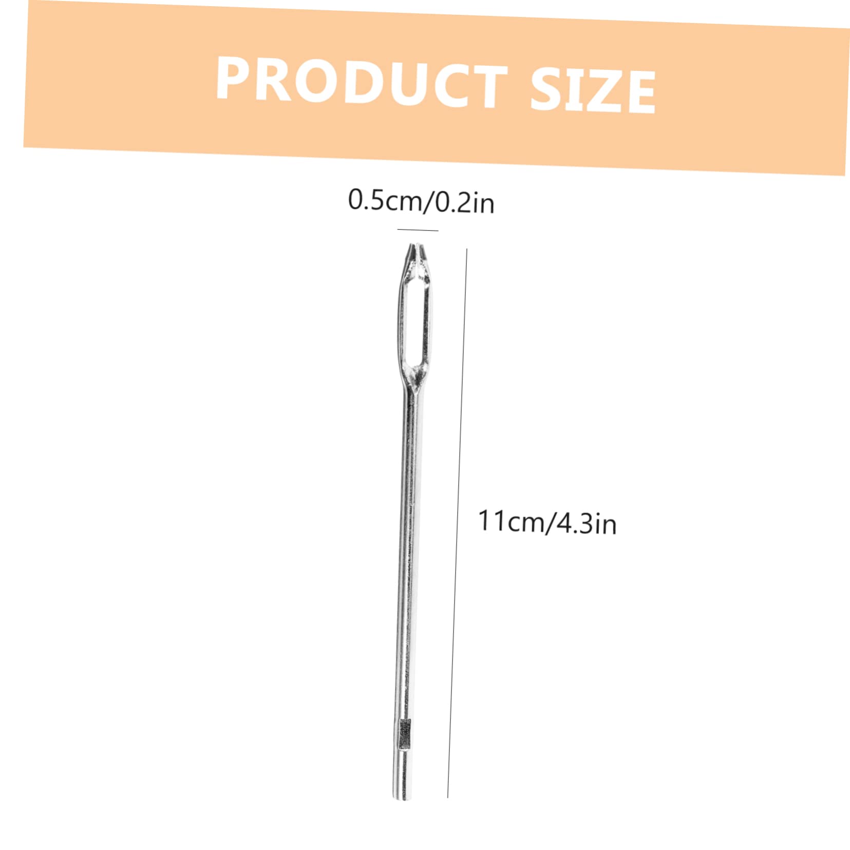 DECHOUS 4Pcs Tire Repair Kit with Split Eye Needles Professional Puncture Plug Tools for Car Truck Motorcycle and Bicycle Essential Tire Repair Accessories for