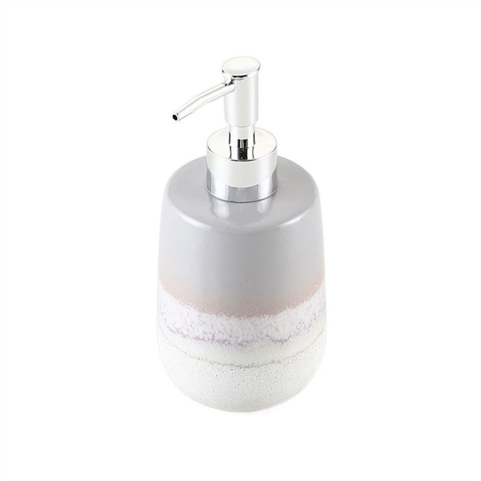 Distributeur de Savon pour Salle de Bain 400 ML, Flacon Pompe à Pression en céramique à Couleur Progressive, Multifonctionnel, Distributeur de Lotion pour la Cuisine