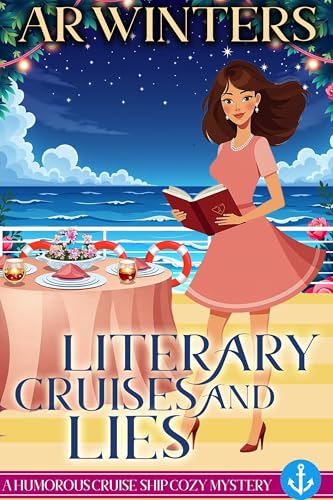 Literary Cruises and Lies: A Humorous Cruise Ship Mystery book cover