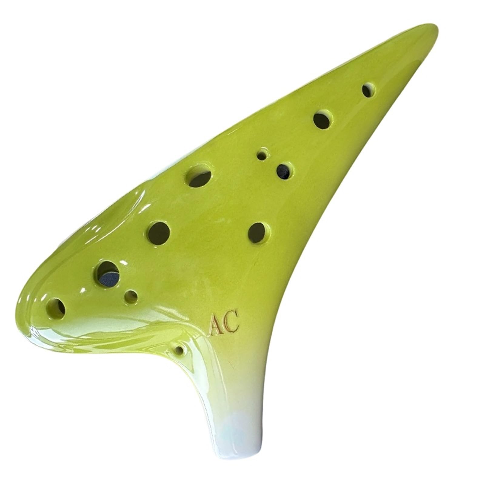 Ocarina 12 Loch AC Anfänger Musikliebhaber Professionelles Instrument Keramik-Okarina(4)