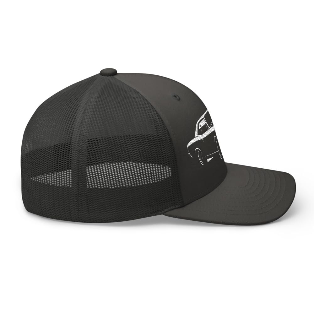 1966 Chevelle SS Trucker Hat – klasyczna haftowana czapka baseballowa Muscle Cars, retro Chevy, prezent dla facetów z samochodu