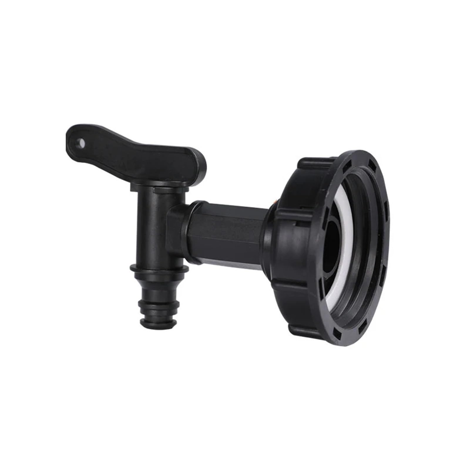 Trwały adapter do kranu zbiornika IBC S60x6 gruby gwint do złącza 3/10.2 cm, 1 szt. zawór montażowy do domu ogrodowego, łatwa wymiana systemów nawadniania