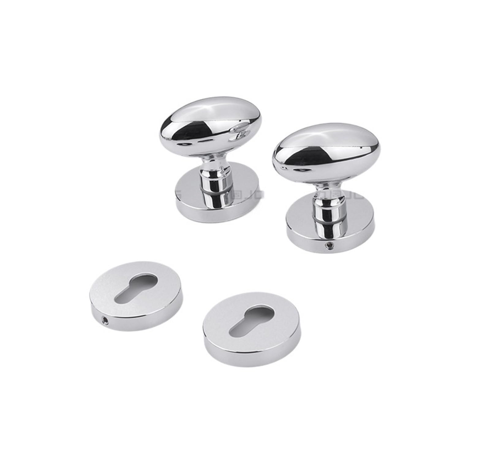 Serrure de porte de maison en alliage de zinc robuste, mécanisme magnétique chromé FT15