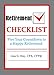 Retirement Checklist: Five Year Countdown to a Happy Retirement