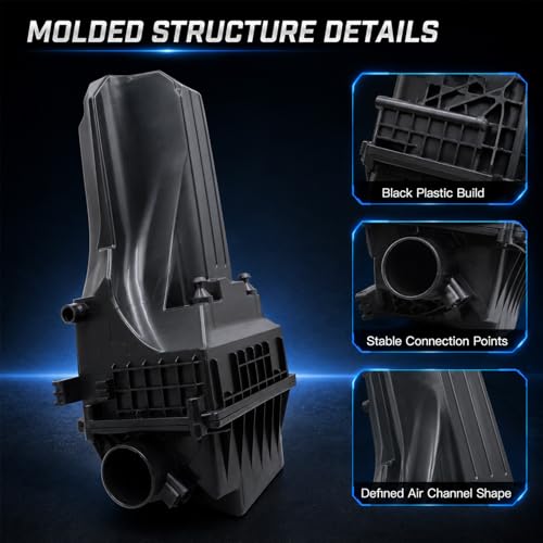 FZJDSD Air Intake Air Cleaner Box Housing C1BZ-9600-B Compatible with Ford Fiesta 1.6L 2014 2015 2016 2017 2018 2019 Engine Air Filter Housing Assembly C1BZ9600B by FZJDSD - Image 3