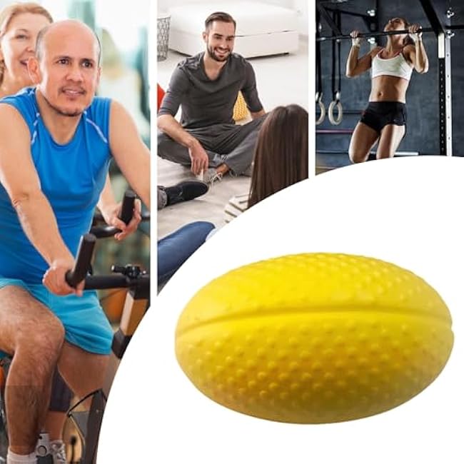 Hand Strength Squeeze Ball - Finger Strength Trainer & Grip Enhancer, High Elasticity Stress Relief Ball for Hand therapyy | Finger Resistant Exercise Squeezer Suitable For All Ages Women Men