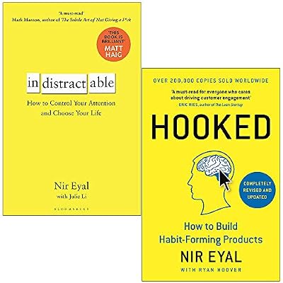 Nir Eyal Collection 2 Books Set