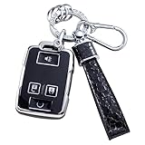 Multifunktionaler Auto-Schlüsselanhänger: Das Ford-Schlüsselband-Set enthält 1 Anti-Verlust-D-Schnalle, 1 glänzender Metallring mit 3 zusätzlichen kleinen Ringen, die helfen, Ihre Hausschlüssel zu halten, 1 praktisches Umhängeband aus echtem Leder und 1 Karabinerhaken, der einfach an Gürtelschlaufen und Taschen zu befestigen ist, um Ihnen zu helfen, Ihre Hände zu befreien.