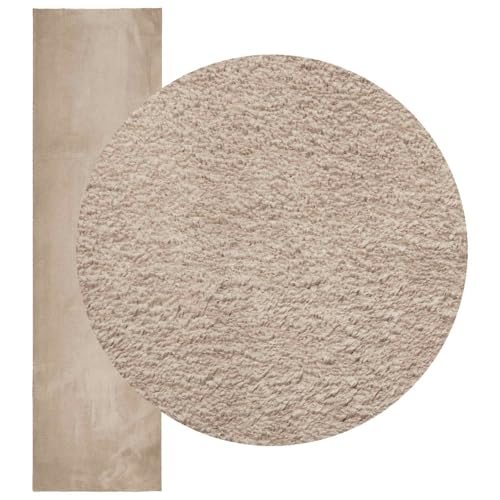 Tapis de couloir antidérapant lavable en machine sable - 5