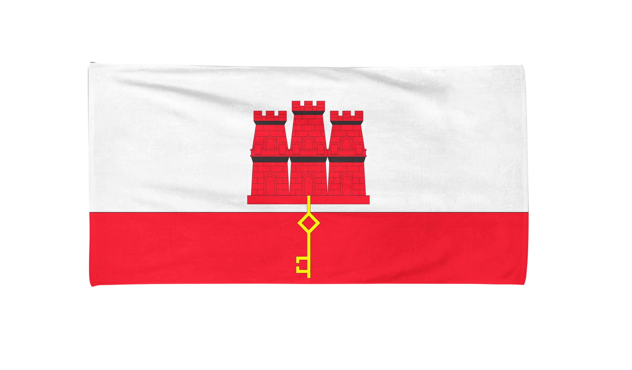 Sand Free Towels Gibraltar Flag Beach Swimming Towels Easy Care Travel Shower Towel Durability Bath Towel For Sports Swimming Yoga 80x130cm