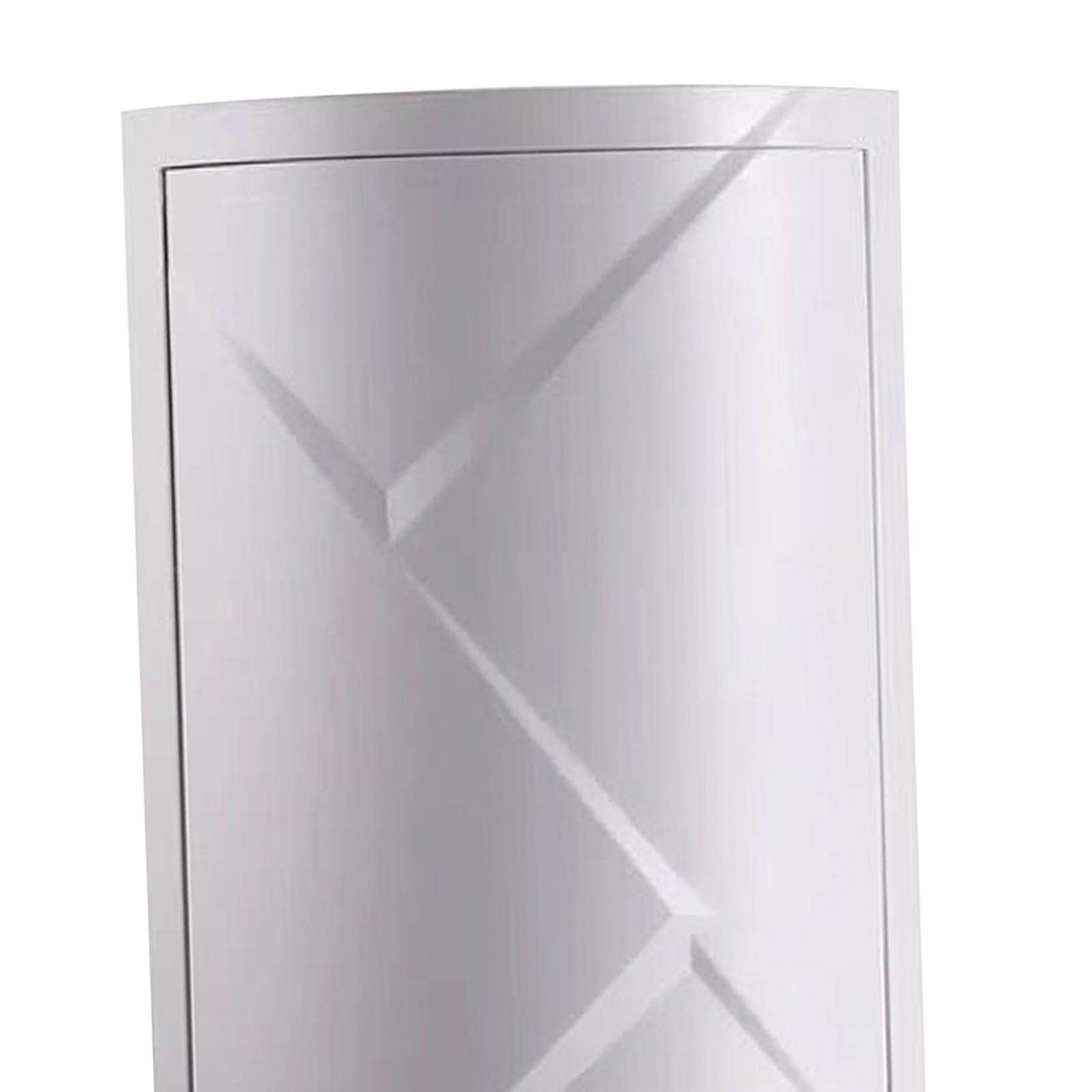 Drehbares dreieckiges Aufbewahrungsregal, 2-stöckig, Kosmetik-Organizer, Badezimmerschrank für Dusche und Schlafzimmer, Aufbewahrungslösung für Zuhause, graue Farbe, platzsparendes Design