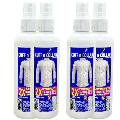 Image of CERO 2X strength Cuff & Collar Pre Wash Dirt and Stain Remover (200ml) Pack Of 4)