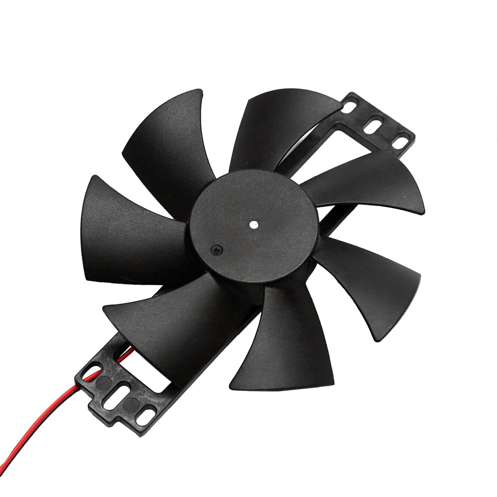 Electronic Spices Dv 18v Plastic Brushless Cooling Fan With Jst Connector for Induction Cooktop Repair