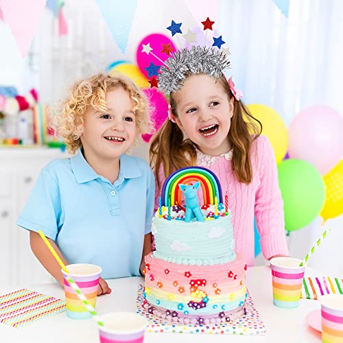 WLLHYF Glitter Star Fascia per capelli Fasce per