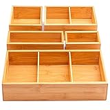 holz trennwand garten weiss PERFEKTER ORGANIZER – Unser Bambus Küchenorganisator-Set hat 05 verschieden große Fächer mit herausnehmbaren Trennwänden, die helfen, Ihre Lieblingssachen gut organisiert zu halten. Dieses Bambus-Schmuck-Organizer-Set kann Ihre Schublade in mehrere Regionen unterteilen, wodurch Ihre Schublade individuell und sauber aussieht. Unser Bambus-Aufbewahrungs-Organizer-Set bietet Ihnen die perfekte Lösung aus chaotischen Schubladen und macht Ihre Arbeit perfekt organisiert. Dieses Bambus-Box-Set passt in die meisten Schubladen, die in Ihrem Zuhause oder Büro erhältlich sind