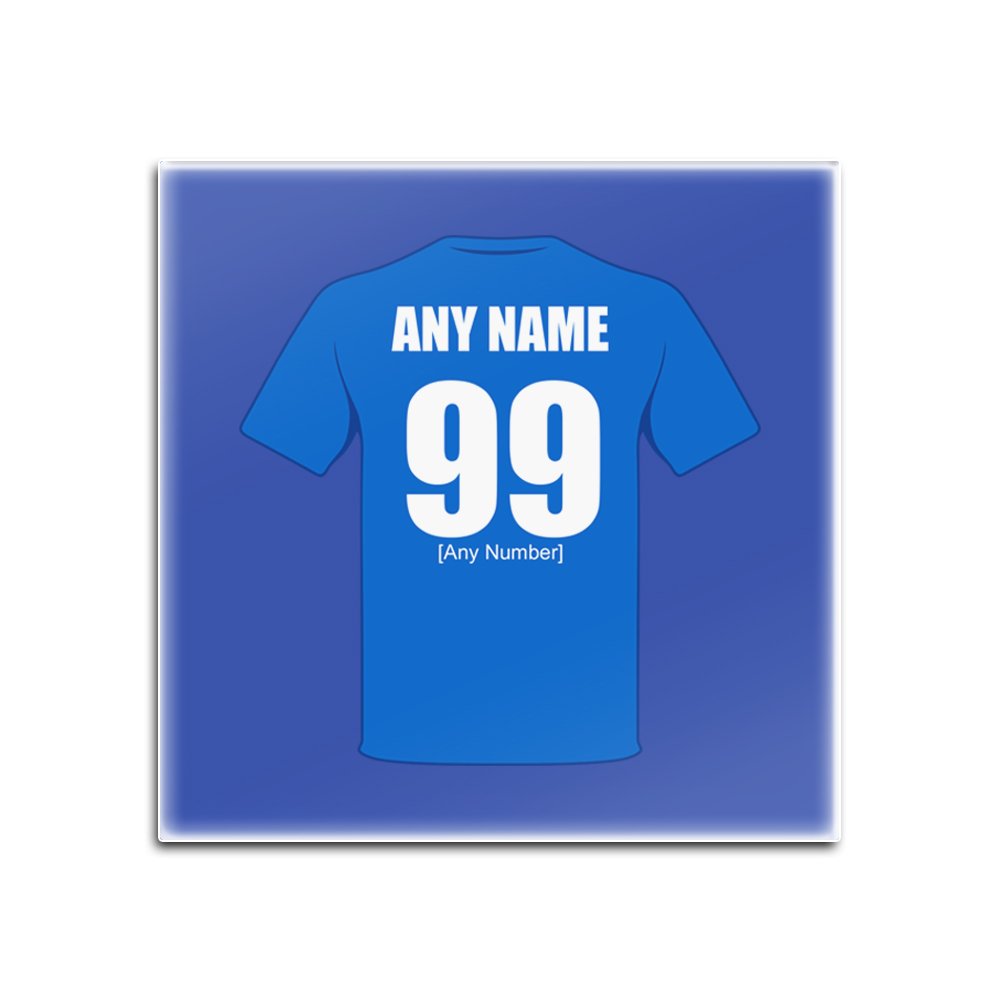 Sous-verres en verre personnalisables Peterborough le cadeau idéal pour supporter