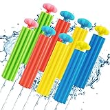 talifoca pistolet a eau, 8 pcs pistolets à eau en mousse, pistolets et fusils à eau avec poignée en