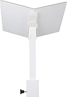 Vista 6 de Soporte para libro de oración, regalo de Ramadán, Rihal Rehal, regalo tallado de madera (ajustable blanco)