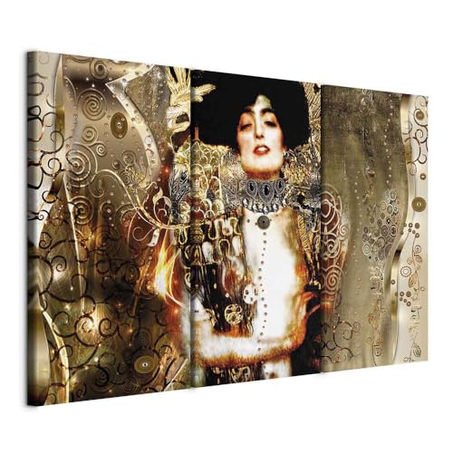 murando Acoustic Canvas Wall Art Klimt 120x80 cm / 47 x 32 picture with acoustic foam sound absorption print image Artwork 3 pcs room acoustics soundproofing l-C-0006-b-f
