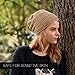 CHARM Mens Summer Beanie Cotton - Womens Crochet Slouch Cap Hand Made Chemo Hat Black