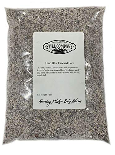 North Georgia Still Company Maíz molido Hopi azul de 20 libras para Moonshine