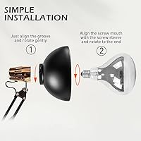 Vista 3 de DUEBEL Calentador de alimentos/lámpara de calor de alimentos, solución perfecta para bufé y catering para mantener los alimentos calientes, ideal