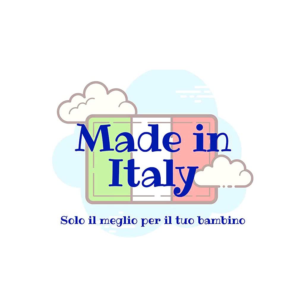 nazarenogabrielli Set Lenzuola Culla/Carrozzina Tela Aida Da Ricamare Moda Egidio (Cielo)