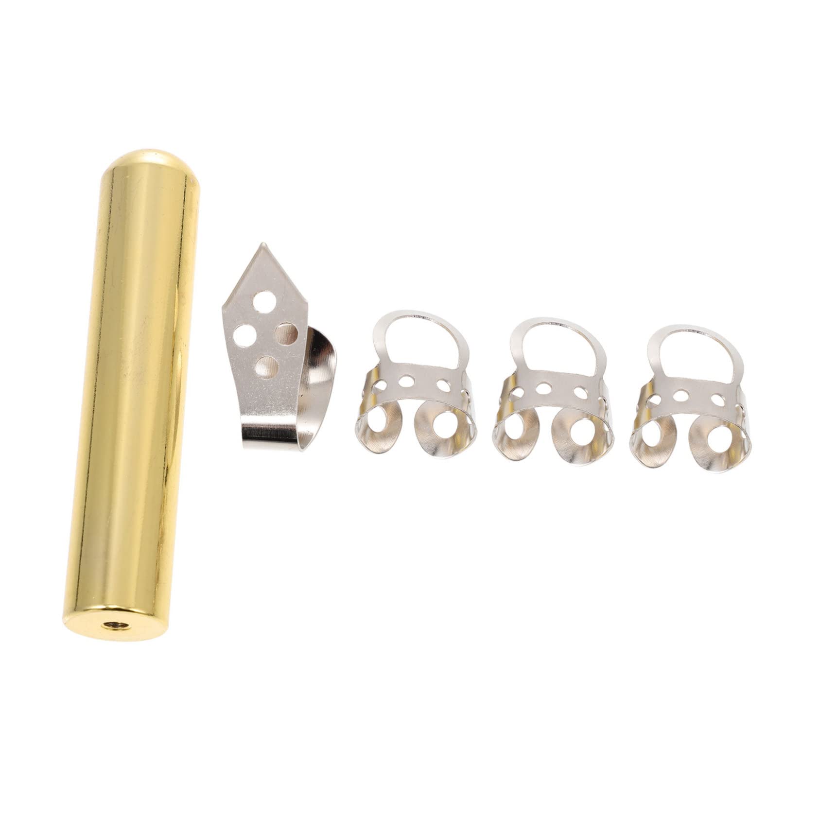 FAVOMOTO 1 Set Electric Guitar Sound Bar Guitar Tones Bar Slide Bar Bass Turn Guitar Polishing Tool Stainless Steel Handle