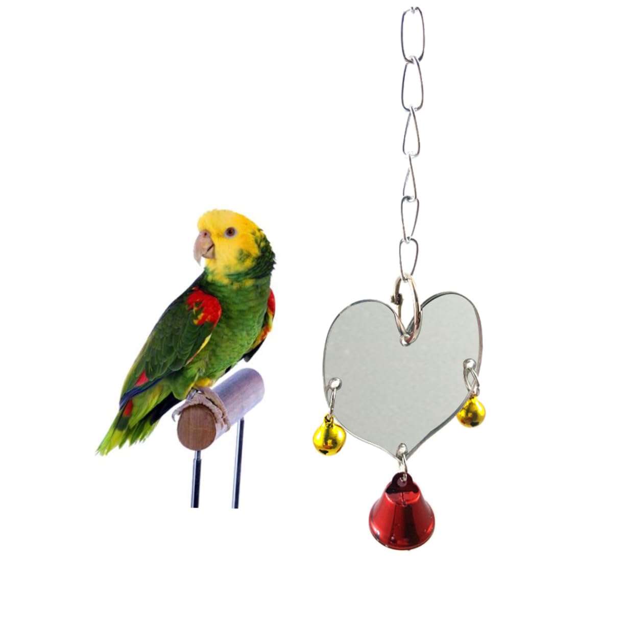 minkissy Lot de 2 Jouets pour perroquets, Jouets pour Animaux domestiques, Jouets pour Oiseaux, Jouets à mâcher, Jouets pour Oiseaux, calopsitte, Jouets pour perroquets déchirables Xuan Feng