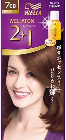 Amazon ウエラトーン ツープラスワン クリーム 7cb ウエラ 白髪染め 通販