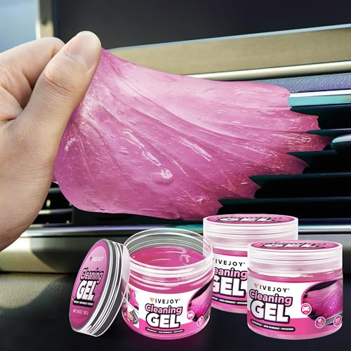 Gel de limpeza de carro, kit universal de detalhamento, limpador de fendas automotivas, poeira para