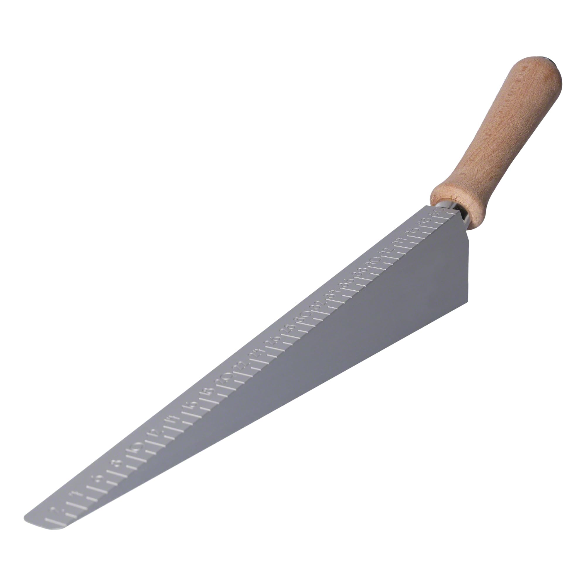 Rabo Measuring Wedge 0-27 mm Light Metal with Wooden Handle