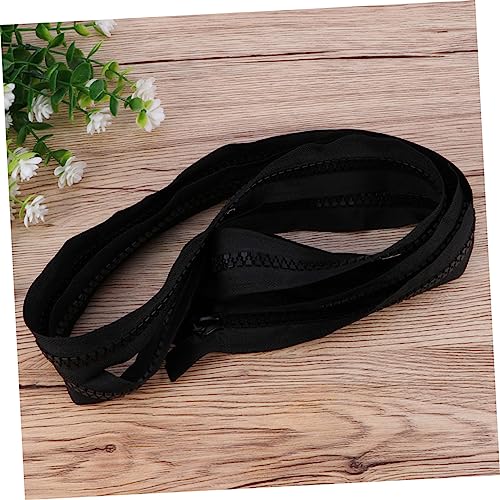 Sewroro Zíper De Costura Zíper Oculto Zíper Preto Roupas Roupas Pretas Botas Pretas 2 Pçs